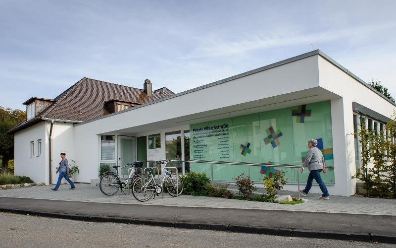 Ansicht Praxis von außen